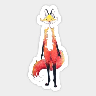 Miss Fox Sticker